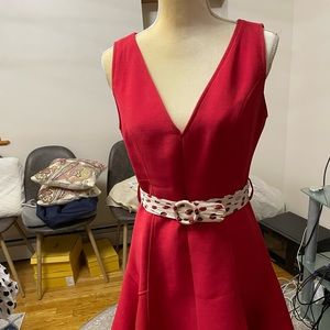 Louis Vuitton Sweetheart Neckline Skater Dress, NWOT